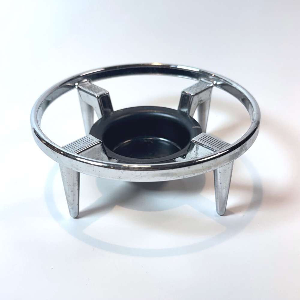 Vintage Corning Ware Candle Warmer P-119-W Platinum Percolator Stand with Box